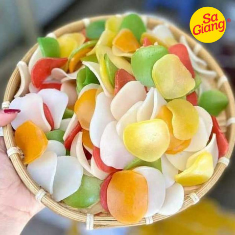 Bánh phồng rau củ Sa Giang 200gr