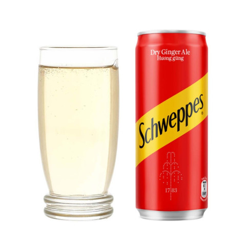Nước soda hương gừng Schweppes Dry Ginger Ale 320ml