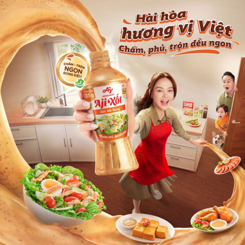 Sốt mè rang Aji Xốt Ajinomoto 235g