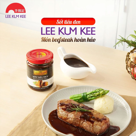 Sốt Tiêu Đen Lee Kum Kee 350gr