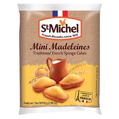 Bánh bông lan St Michel Mini Madeleines 85g