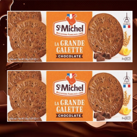Bánh Quy Sôcôla St Michel Grande Galette 150g
