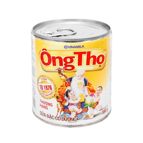 Sữa Đặc Ông Thọ Trắng Nắp Khui 380gr