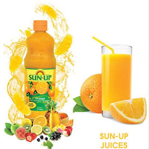 Nước ép Sun Up vị cam 850ml