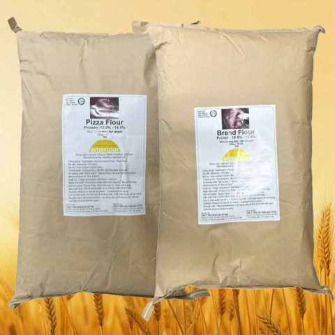 Bột mì làm bánh Pizza T65 Interflour 25kg