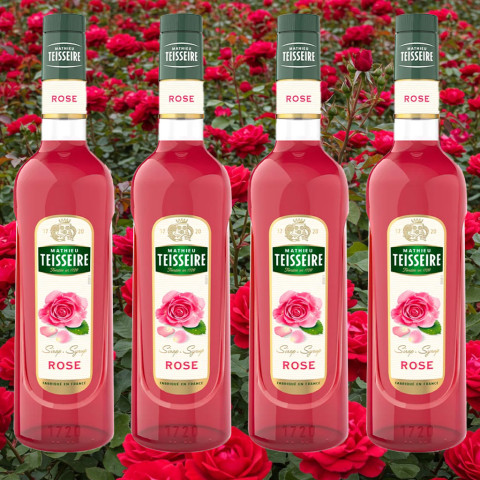 Siro hoa hồng Teisseire Rose Sirup 700ml