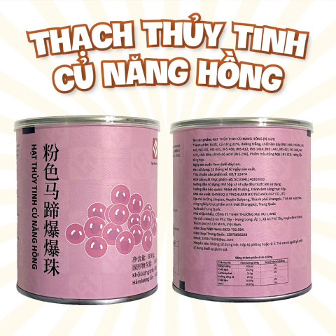 Thạch Nổ Củ Năng 850g