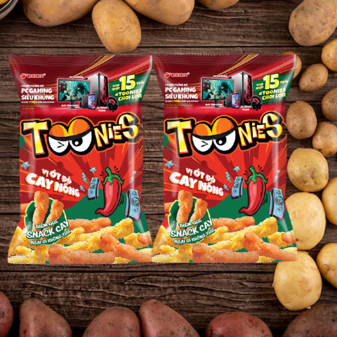 Snack Toonies vị Ớt đỏ