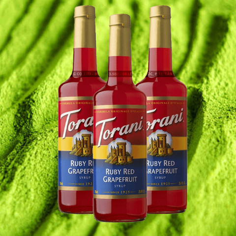 Siro Bưởi Hồng Torani Ruby Red Grapefruit Syrup 750ml