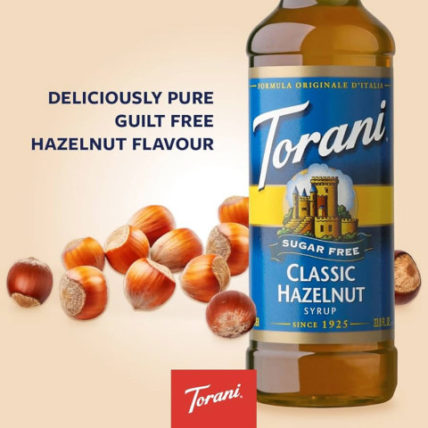Siro Hạt Dẻ Torani Hazenut Syrup 750ml