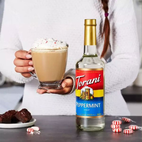 Sirô Bạc Hà Trắng Torani Peppermint Syrup 750ml
