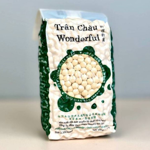 Trân Châu Trắng Wonderful Size 2.3 Gói 1kg