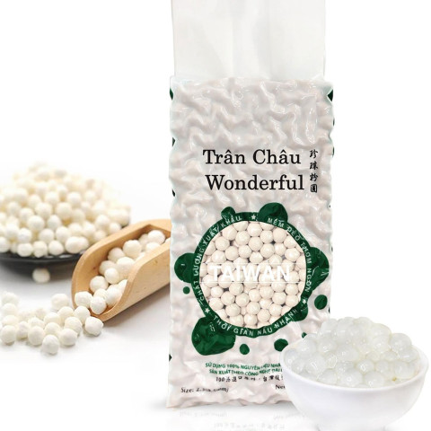 Trân Châu Trắng Wonderful Size 2.3 Gói 1kg