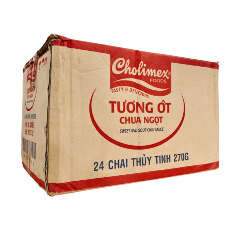 Tương ớt chua ngọt Cholimex chai thủy tinh 270g
