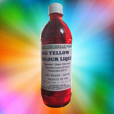 Màu vàng trứng Aunt Michelle Egg Yellow Liquid 500ml
