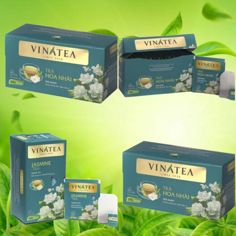 Trà túi lọc Hoa Nhài Vinatea 50g