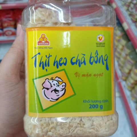 Thịt heo chà bông hũ 200g