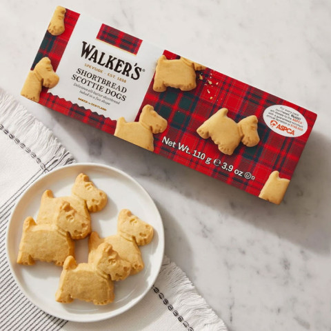Bánh quy bơ Walkers Pure Butter Shortbread Scottie Dogs 110g