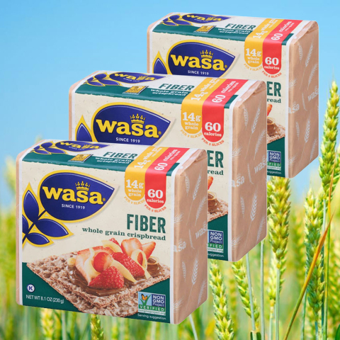 Bánh lúa mạch nguyên hạt giàu xơ Wasa Fibre 230g F122890