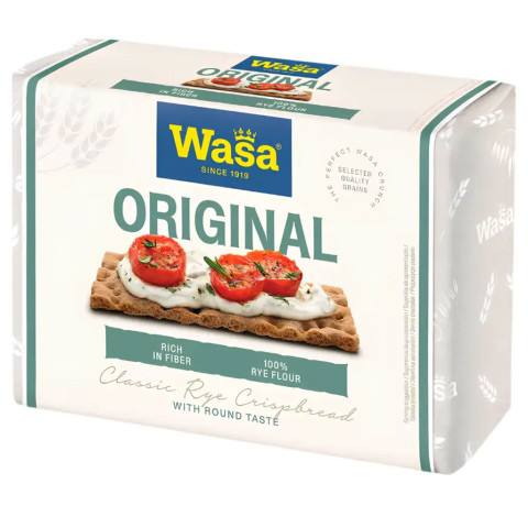 Bánh lúa mạch nguyên hạt Wasa Original 275g F122888