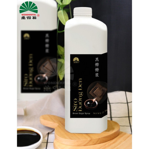 Siro đường đen Wonderful Brown Sugar Syrup 2.5kg