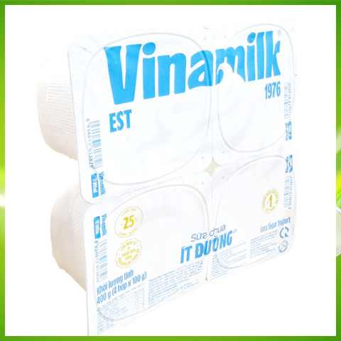 Sữa chua ít đường Vinamilk 100g