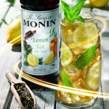 Siro trà chanh Monin Lemon Tea Syrup 700ml