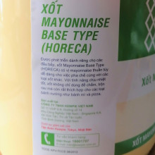 Xốt Mayonnaise base type Kewpie 3kg