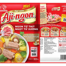 Hạt nêm Aji-ngon vị heo 900g