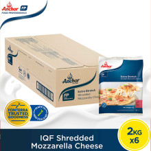 Phô Mai Bào Sợi Mozzarella Anchor 2kg
