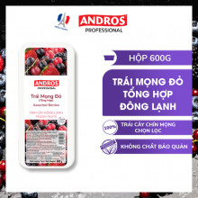 Trái Mọng Tổng Hợp Đông Lạnh Andros 600gr