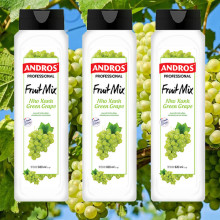 Sinh tố Andros Fruit Mix Nho Xanh 820ml
