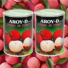 Trái vải ngâm đường Aroy-D Lychee in Syrup 565g