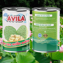 Hạt Sen Nước Đường Avila 560G