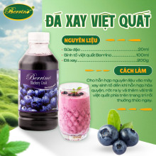 Sinh tố việt quất Berrino Blueberry Crush 1L