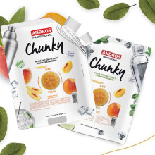 Mứt đào Andros Chunky Peach 1kg