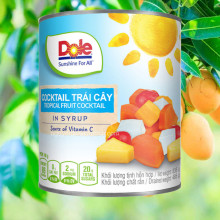 Cocktail trái cây nhiệt đới Dole Tropical Fruit 836gr