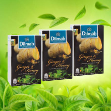 Trà đen gừng mật ong Dilmah 30g