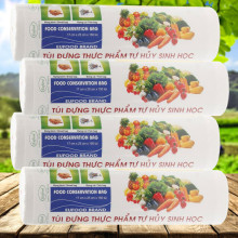 Túi đựng thực phẩm Eufood tự hủy sinh học 17cm x 25cm x 150 cái