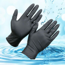 Găng tay y tế đen không bột size L