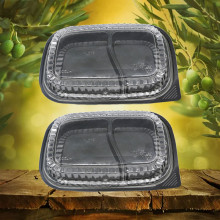 Hộp nhựa hai ngăn 5:5