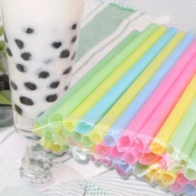 Ống hút trân châu nhiều màu nhọn một đầu 500gr