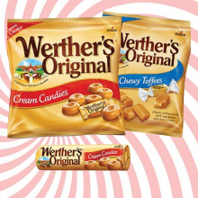 Kẹo thỏi Werther's Original Caramel Cream Candy 50g F123038