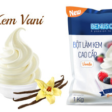 Bột Làm Kem Vị Vani BenusCream 1kg