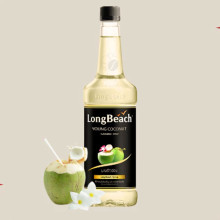 Sirô Dừa Non LongBeach Young Coconut Syrup 740ml