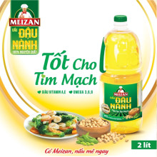 Dầu đậu nành Meizan 2L