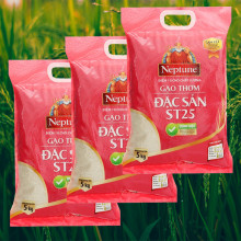 Gạo thơm Neptune ST25 bao 5kg