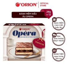 Bánh mềm kiểu Âu Orion Opéra Socola 336g (12 cái)