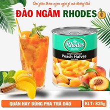 Đào Ngâm Rhodes Peach Halves in Syrup 825g