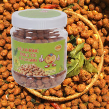 Đậu phộng rang tỏi lá chanh 180g